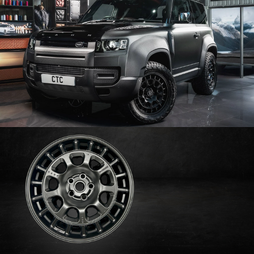 ディフェンダーアルミ ディフェンダー110 90 130 ホイール アルミホイール KAHN HAMMERHEAD