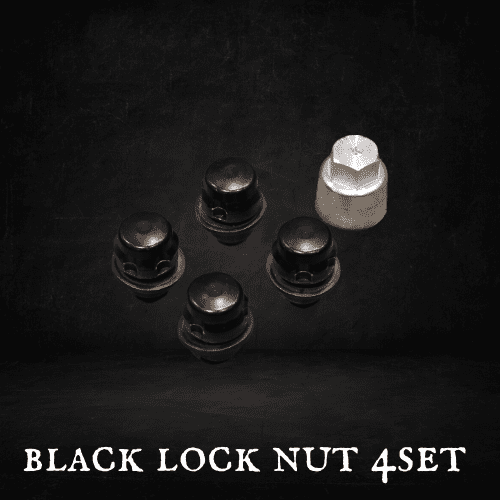 ブラックロックナット 4セット
