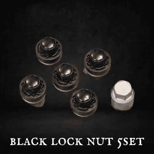 ブラックロックナット 5セット