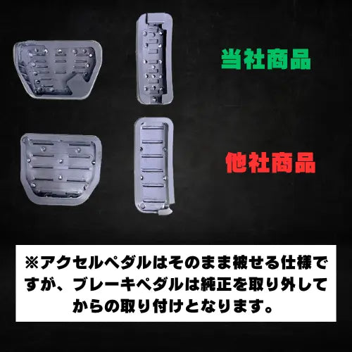 ディフェンダー DEFENDER メタルペダル フットペダル アクセサリー カスタム