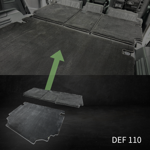 ラゲッジカーペットマット110