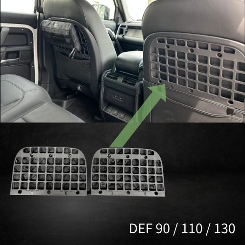 ディフェンダー110 90 130 キャンプ 車中泊 モールパネル ヘリノックス