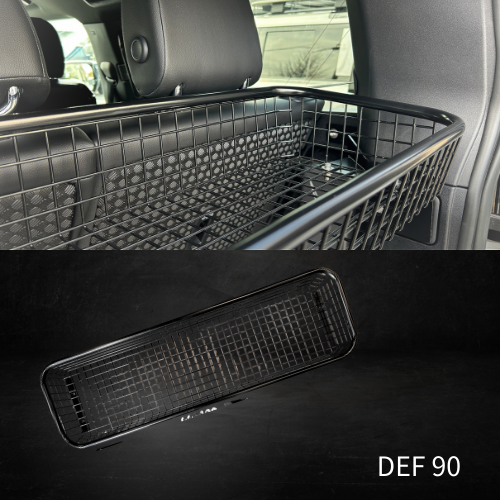 ディフェンダー90 専用 荷物カゴ DEFENDER storage box メッシュ