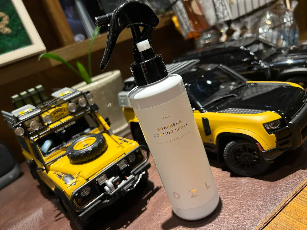 ディフェンダー 洗車 簡単ボディコーティング施工 グラフェンコーティング DZL 撥水 疎水
