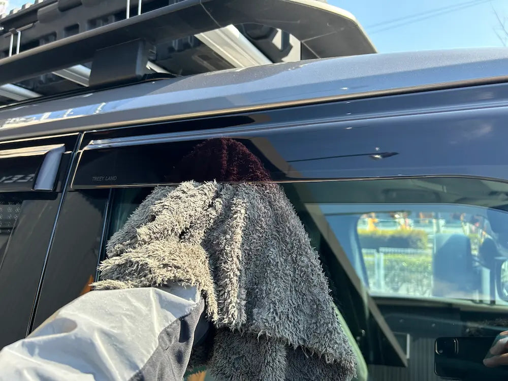 新型ディフェンダー110 90 130 L663 ドアバイザー ウィンドバイザー DEFENDER L663 rain cover window visor