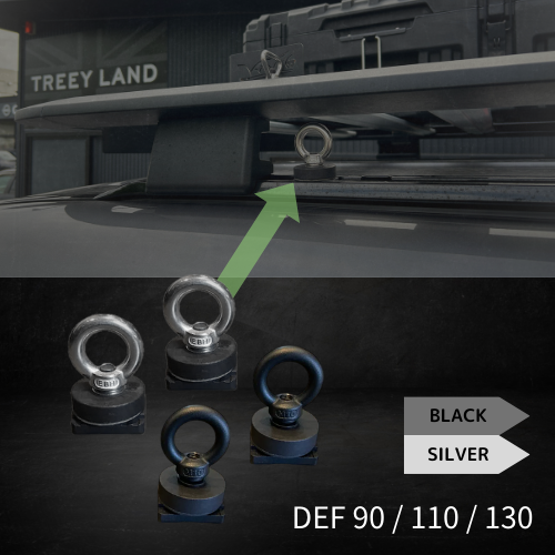 ディフェンダー ルーフレールリング 新型ディフェンダー L663 キャンプ タープ固定 ルーフレール