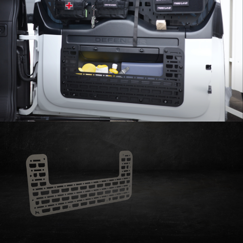 ディフェンダー110 90 130 リアドアガード ラゲッジラック ラゲッジパネル 収納 傷防止 