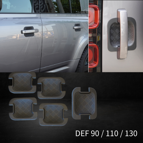 新型ディフェンダー110 90 130 L663 ドアハンドル カバー チェッカー DEFENDER90 DEFENDER110/130 2020-