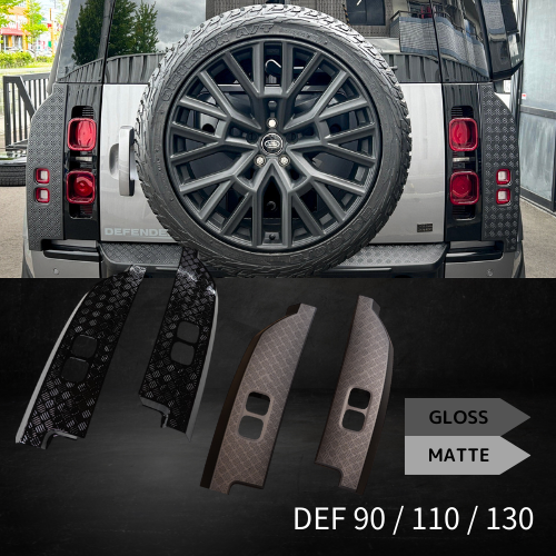 ディフェンダー110 90 130 L663 テールカバーチェッカー エアロパーツ エクステリアパーツ DEFENDER