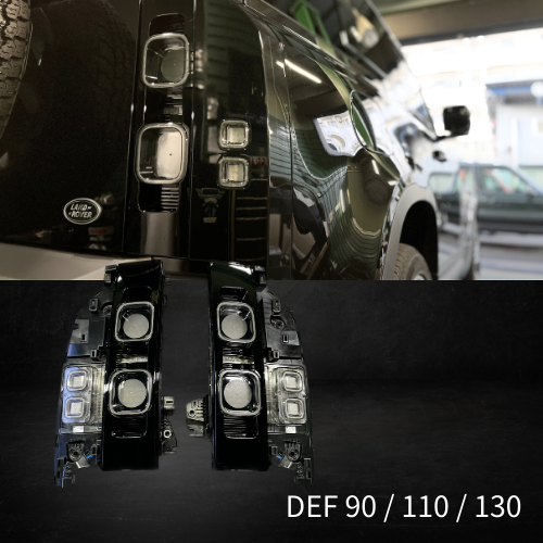新型ディフェンダー ディフェンダー110 90 130 L633 純正テールライト スモークドリアライト テールランプ GENUINE SMOKED DEFENDER X REAR LIGHT DEFENDER LR181022 LR181021