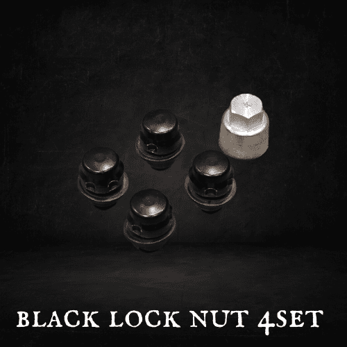 ブラックロックナット ４セット