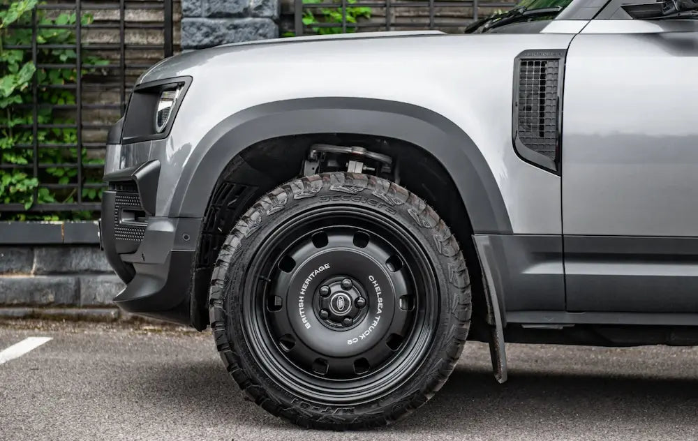 新型ディフェンダー ディフェンダー110 90 130 L663 ホイール BRITISH HERITAGE RS-FORGED ALLOY WHEELS RS 22inch BH902SB01