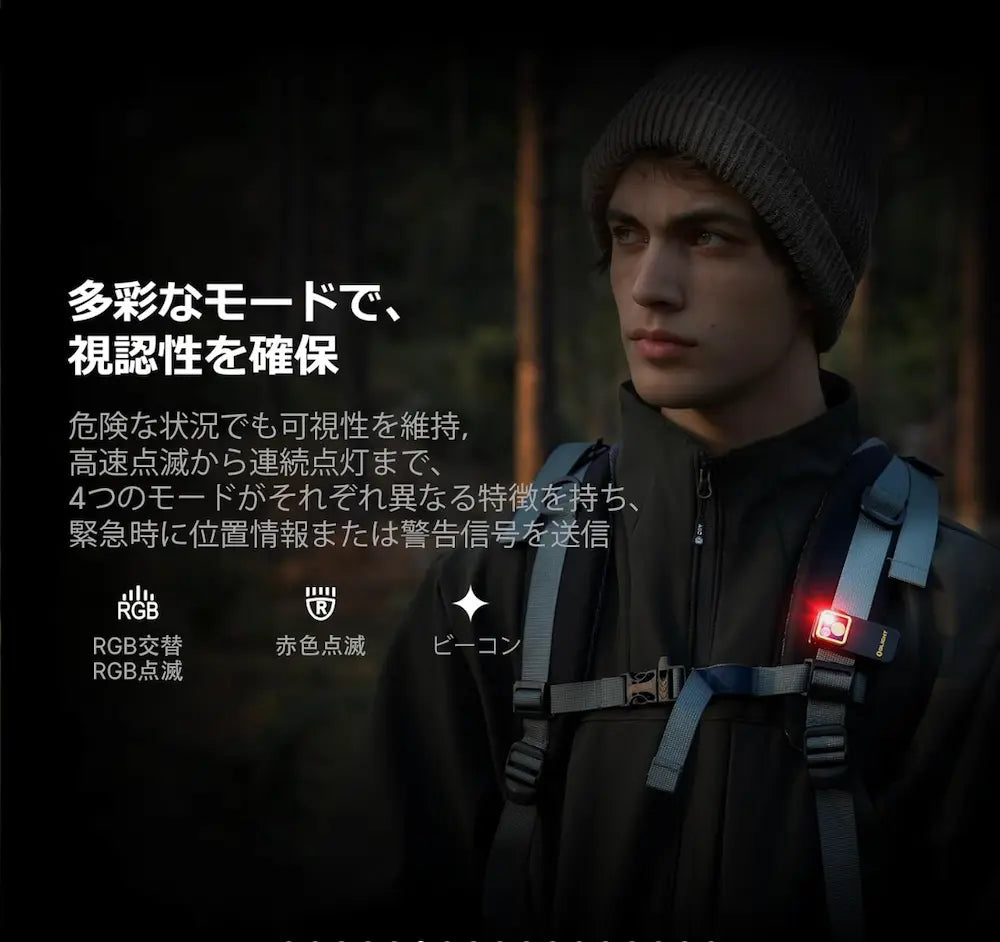 OLIGHT Oclip Pro S 600ルーメン 多機能クリップライト キャンプ・アウトドア・車載用