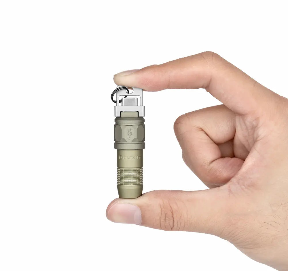 OLIGHT iUltra OAL™合金 USB-C充電 超小型キーホルダーライト キャンプ・アウトドア・車載用