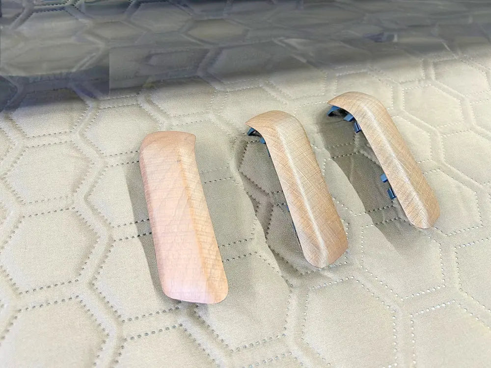 純正ドアハンドル ウォールナット 中古