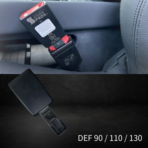 新型ランドローバー ディフェンダー L663 シートベルト アラーム対策 シートベルトエクステンダー キッズシート DEFENDER