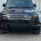 新型ディフェンダー ディフェンダー110 90 130 L663 グリルマスク リアルカーボン ドライカーボン エアロパーツ KAHN DEFENDER