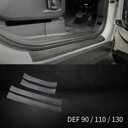ディフェンダー110 90 130 L663 傷防止 ステップ スカッフプレート DEFENDER 