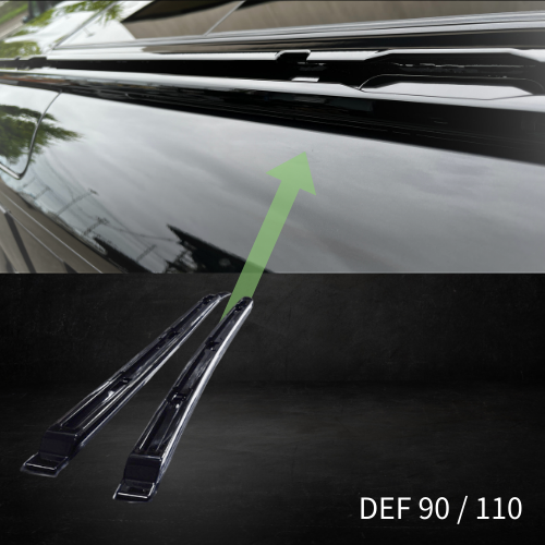 新型ディフェンダー ディフェンダー110 90 130 L663 ルーフレール ルーフラック アウトドア キャンプ V8 OCTA オクタ New Defender L633 Roof Rails