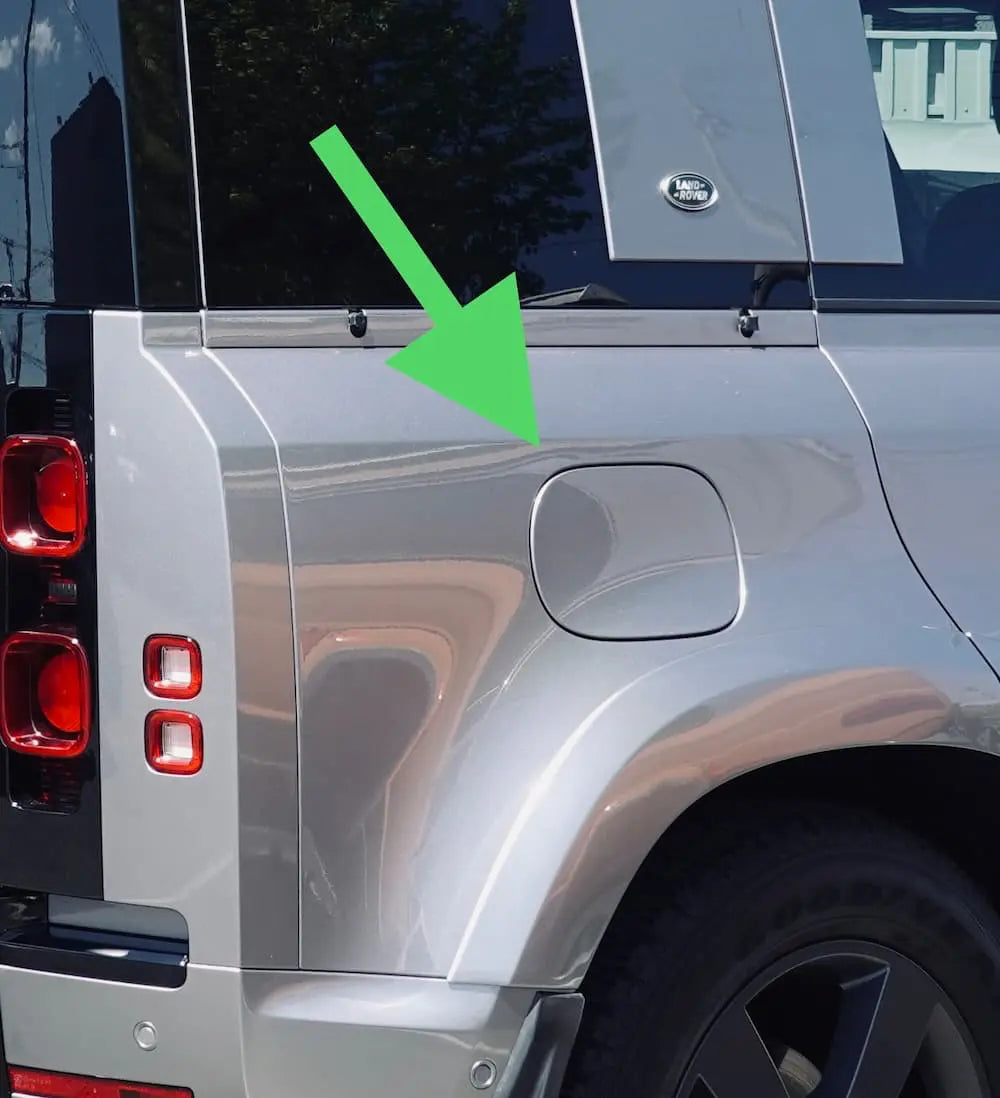 新型ディフェンダー ディフェンダー110 90 130 L663 フューエルロックシステム 給油口ロック 後付けセキュリティ DEFENDER 2020