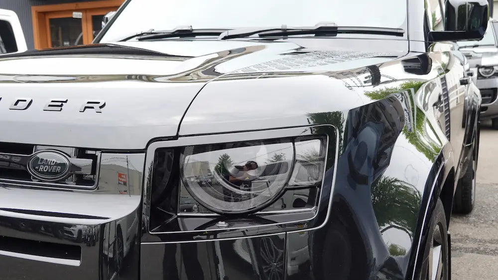 新型ディフェンダー110 90 130 L663 プロテクションフィルム ヘッドライト用 DEFENDER STEK エステック
