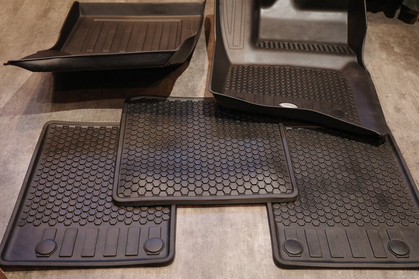 純正ディープサイドラバーフロアマット 90