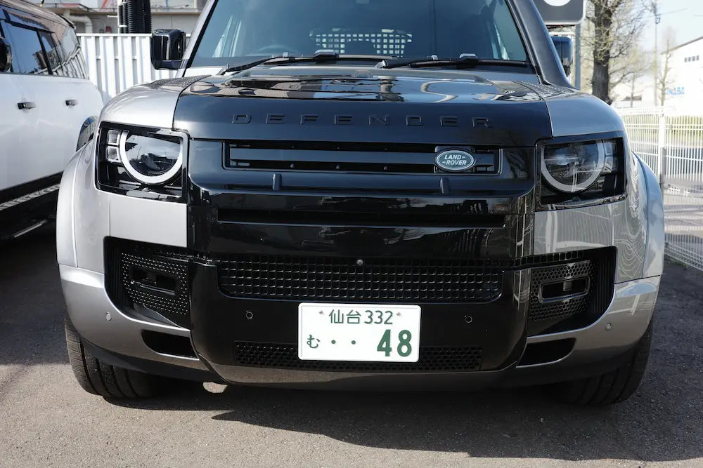 ランドローバー ディフェンダー 110 90 130フロントグリル グリルマスク カスタム エクステリア URBAN KAHN 