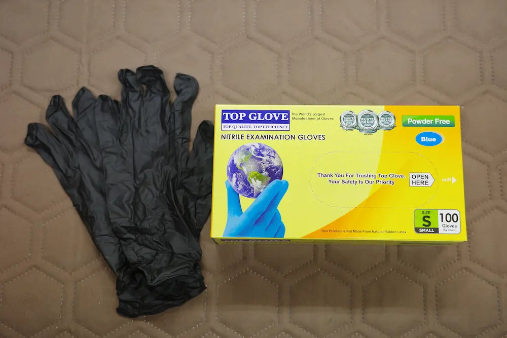 TOP GLOVE ニトリルグローブ ブラック