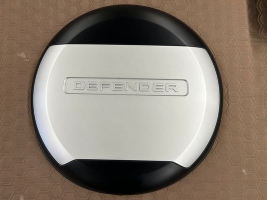 純正タイヤカバー シルバー 中古