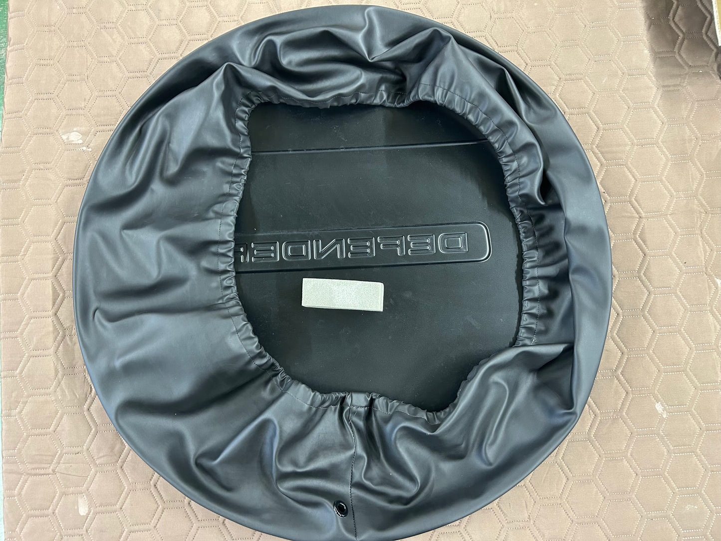純正タイヤカバー シルバー 中古