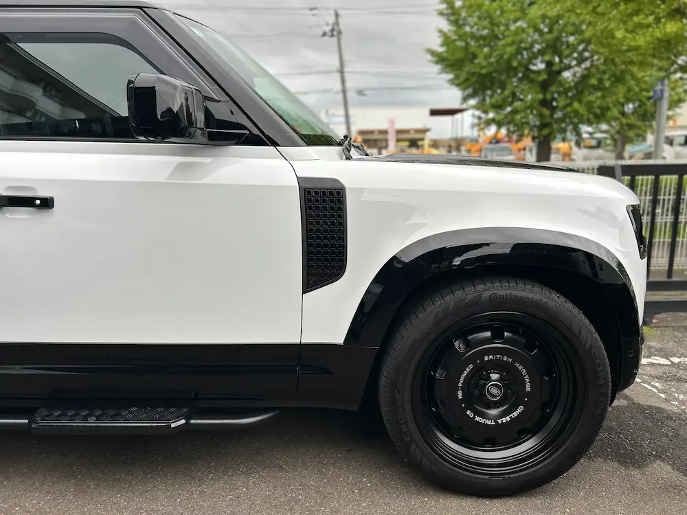 新型ディフェンダー ディフェンダー110 90 130 L663 ホイール BRITISH HERITAGE RS-FORGED ALLOY WHEELS RS 22inch BH902SB01