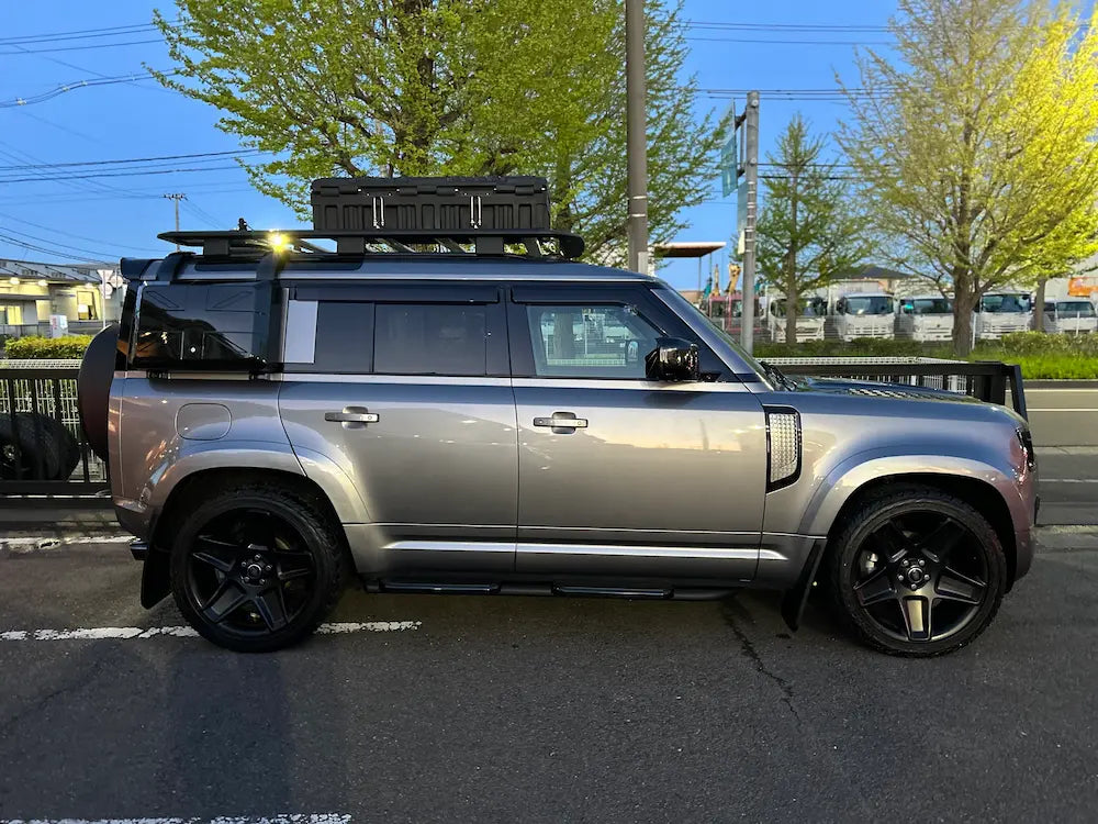 新型ディフェンダー110 90 130 L663 サイドボックス ツールボックス