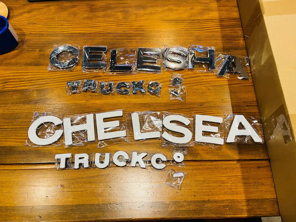 チェルシーハードカバー レター