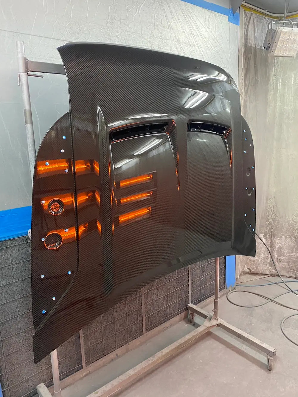 新型ディフェンダー ディフェンダー110 90 130 L663 エアロカスタム ボンネット カーボンボンネット 紫外線クリア塗装 スモーク塗装 