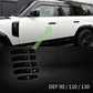 DEFENDER ディフェンダー110 90 130 ドアハンドル グリップカバー カスタムパーツ プロテクション プロテクター