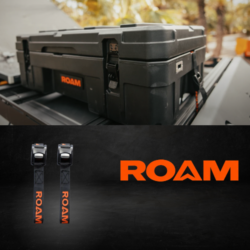 ROAM Tie Down Straps｜ランドローバー ディフェンダーのキャンプ・アウトドアギア固定用タイダウンストラップ