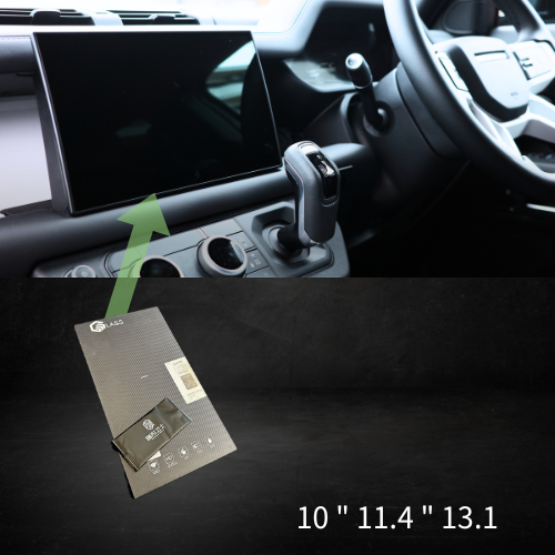 ディフェンダー110 90 130 専用ガラスフィルム モニター保護ガラス 強化ガラス 指紋軽減 傷防止 10インチ 11.4インチ 13.1インチ